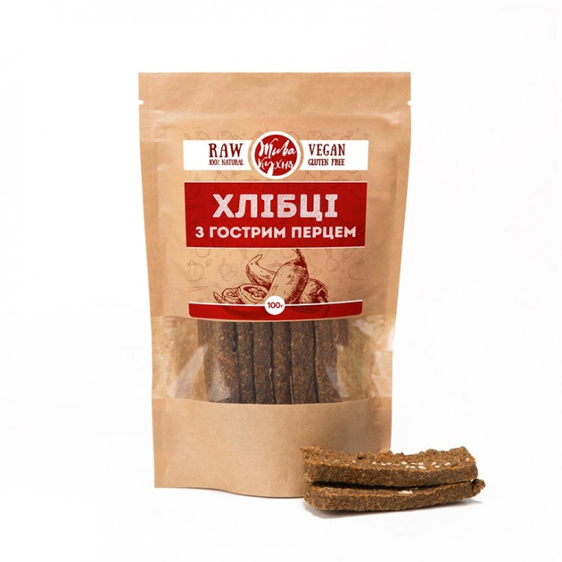 Хлібці З гострим перцем 100г